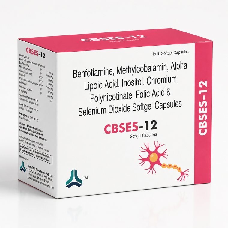 CBSES-12 softgel capsules box